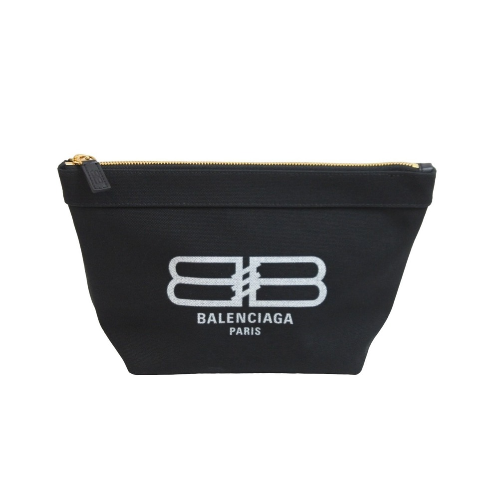 Balenciaga black logo Shoulder pouch white bag - Picture 2 of 10